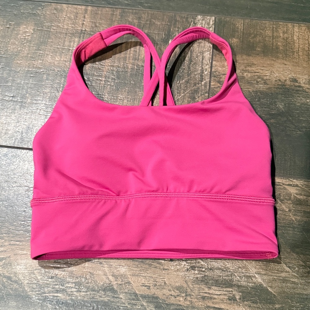 Lululemon Athletica Bright Pink Bra